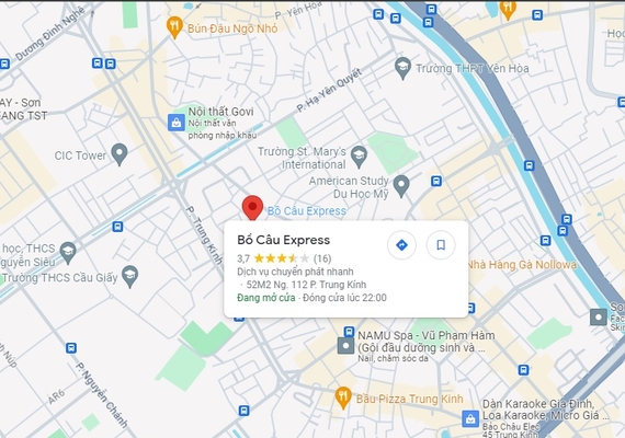 Chuyển phát nhanh tại Yên Hòa giá rẻ, an toàn