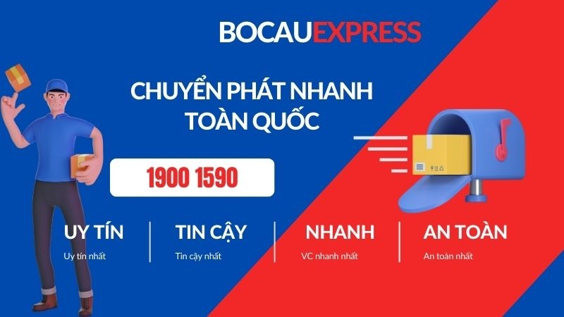 Chuyển phát nhanh toàn quốc, nhanh chóng, an toàn, chi phí thấp