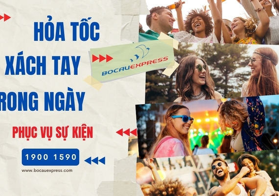 Giao hàng hỏa tốc phục vụ sự kiện, liên hoan, tiệc cưới