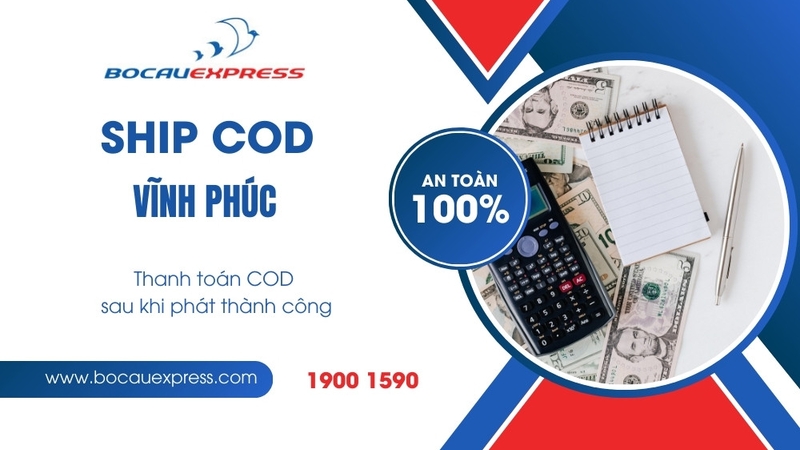 Ship COD Vĩnh Phúc và hệ thống định vị bưu phẩm