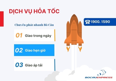 Dịch vụ chuyển phát hỏa tốc hẹn giờ - Bồ Câu Express