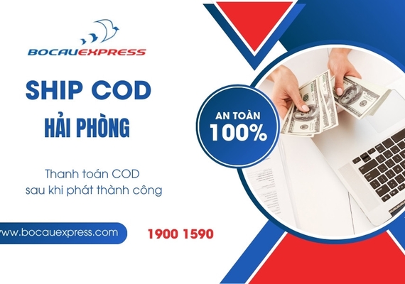 Ship COD Hải Phòng giao hàng nhanh chóng - Bồ Câu Express