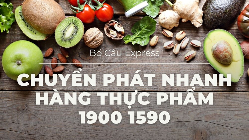 Dịch vụ chuyển phát nhanh thực phẩm Hà Nội - Hồ Chí Minh