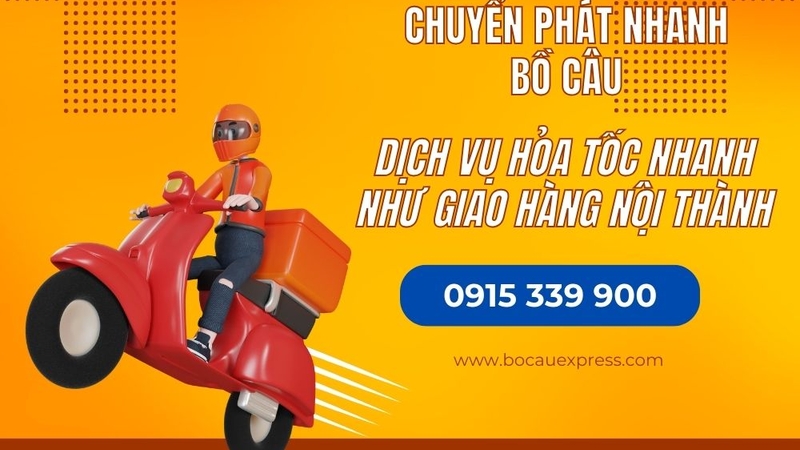 Dịch vụ giao hàng trong ngày Hà Nội Hồ Chí Minh, nhanh chóng