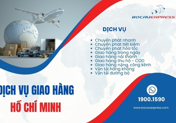 Dịch vụ giao hàng Sài Gòn, HCM đi các tỉnh Bắc - Trung - Nam